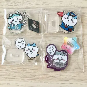 하치와레 아크릴 스탠드 묶음 판매 4점