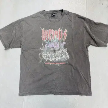 Disney Villains 에리얼 프린트 T XL 그레이