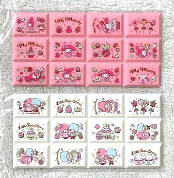 산리오 초코 블록 씰 마이멜로디 키키라라