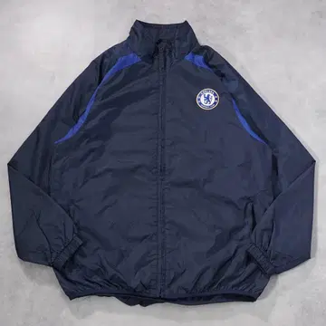 첼시 나일론 자켓 축구 공식 구제 의류 자수 L 네이비 18258