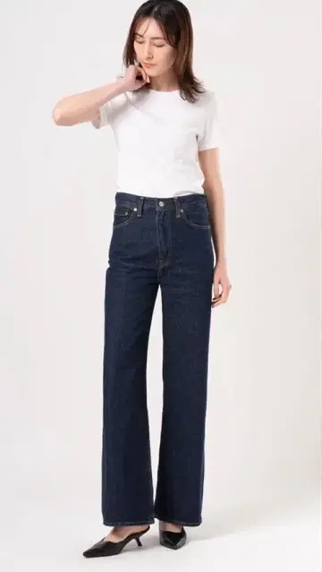 리바이스 RIBCAGE 와이드 레그