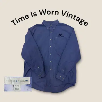 CUTTER&BUCK 긴팔 셔츠 XL/TG 블루