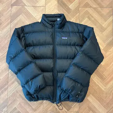 컨디션 최상 레어 Patagonia 다운 자켓 블랙 인슐레이션 L