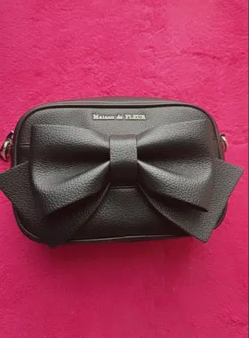 Maison de FLEUR 리본 숄더백