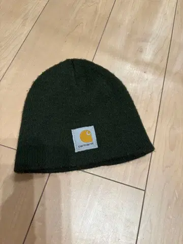 Carhartt 다크 그린 니트 모자 USA제 90s-00s