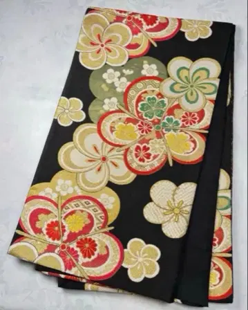 on-011 순수 실크 후쿠로 오비 후리소데 성인식 새상품급