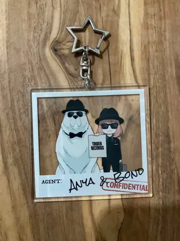 아냐&본드 아크릴 키링