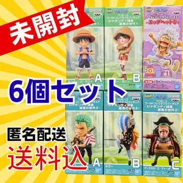 원피스 월드 콜렉터블 피규어 6종 세트