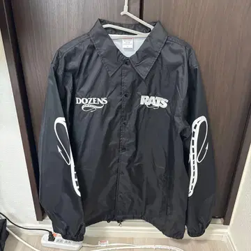 DOZENS RATS 나일론 자켓 블랙