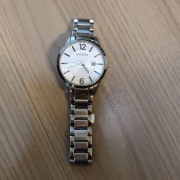 CROSS 아날로그 손목시계 실버