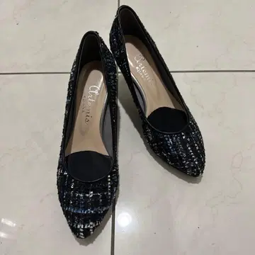 [ 새상품급/24cm ] 다이애나 아르테미스 트위드 펌프스