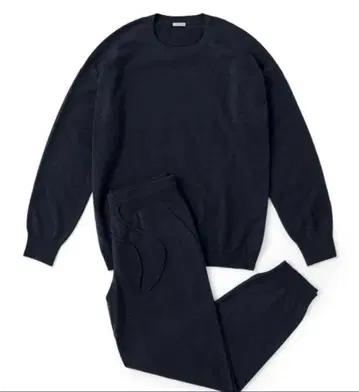 캐시&바르바 몽골리안 캐시미어 셋업 블랙 사이즈 3