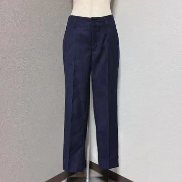 러그나무 문 스트라이프 슬랙스 팬츠