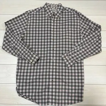 LL.Bean 체크 무늬 셔츠 L-TALL 엘엘빈 BD셔츠
