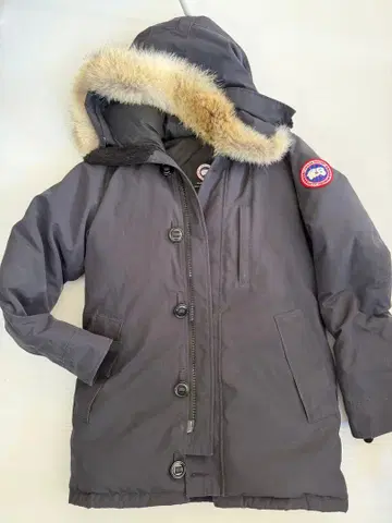 Canada Goose 다운 자켓 다크 그레이