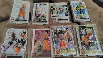 드래곤볼 아크릴 스탠드 8장 세트