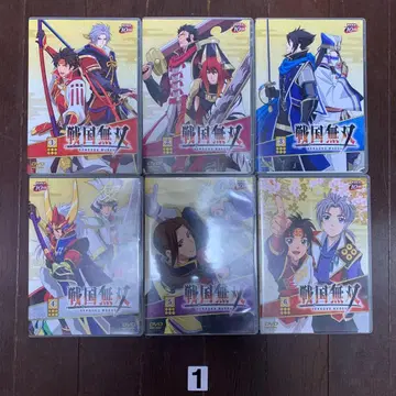 전국무쌍 DVD 전권 세트 10th 애니메이션 전 6권