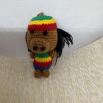 드럭 스토어즈 레게 니트 봉제 인형