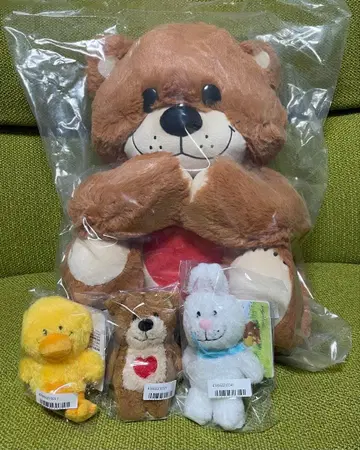 Suzy'sZoo 스지즈 마스코트 복슬복슬 보챔 부 4종 세트