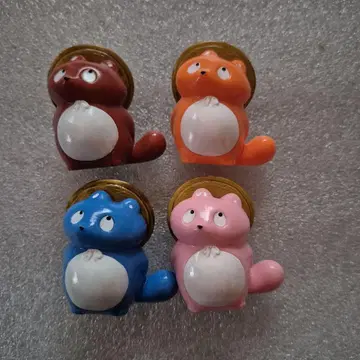 멍한 아기 너구리 히다카 나오토 소프트 비닐 피규어