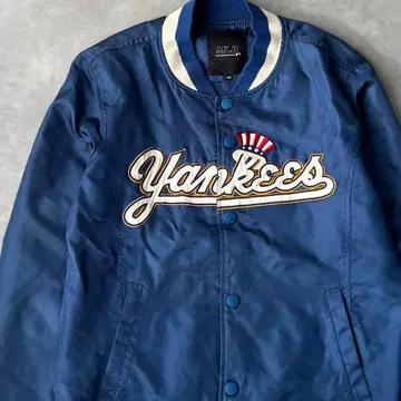 15827 MLB 양키스 자수 바시티 자켓