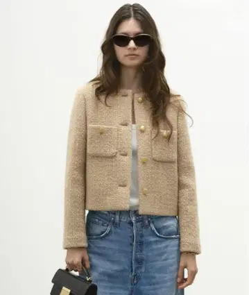 Deuxiemeclasse 노카라 자켓 베이지