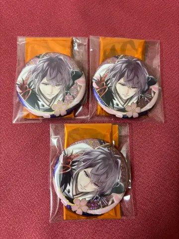 미남 전국 모리 란마루 캔뱃지 세트