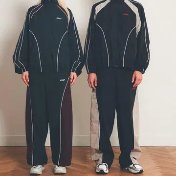 Jimwag 짐웩 Bicolor 나일론 팬츠 네이비