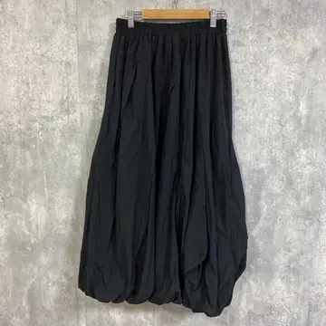 SALT SUGAR 솔트 슈가 롱 벌룬 스커트 허리밴딩