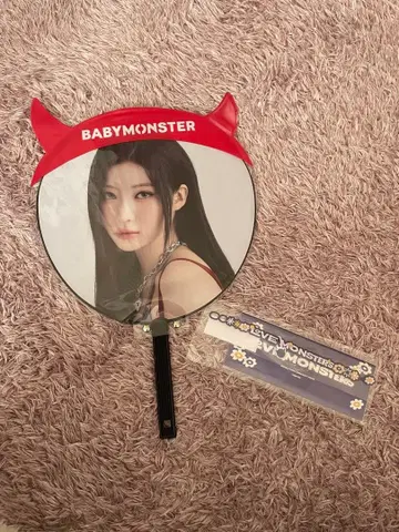 BABYMONSTER ASA 부채 부채 케이스 특전 포함