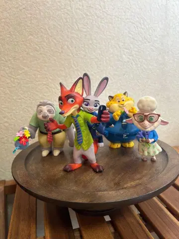 TOP TOY 주토피아 피규어 시크릿