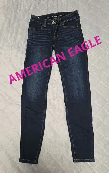 AMERICAN EAGLE 스키니 데님 다크 블루