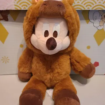 미키 디즈니 스토어 말 봉제 인형 십이지신 럭키 백
