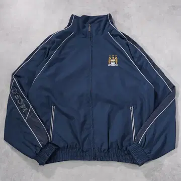 맨체스터 시티 자켓 축구 구제 의류 로고 자수 L 네이비 18261