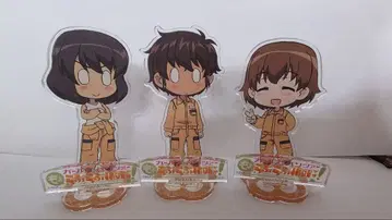 걸즈 & 판처 더 라부라부 작전입니다 아크릴 스탠드 레오폰 팀