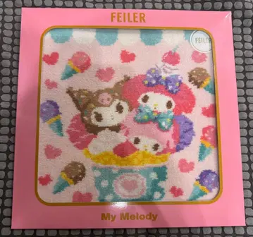 [미개봉 새상품] 산리오 마이멜로디 마이멜로 쿠로미 페이러 손수건