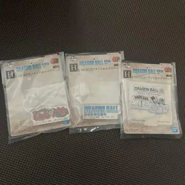 제일복권 드래곤볼 40th 그 두 번째 로고 블록 2종