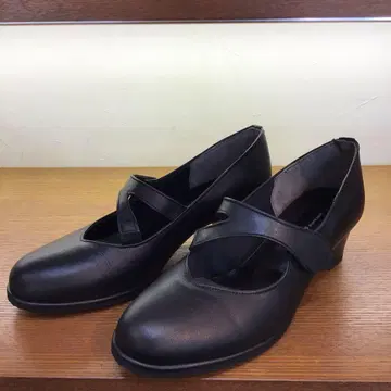 PUTS 푸츠 스트라이프 펌프스 22.5cm