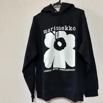 새상품 marimekko UNIKKO 후드티 M 마리메꼬 택 포함