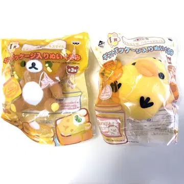 리락쿠마 제일복권 허니&스마일 기프트 패키지 봉제 인형