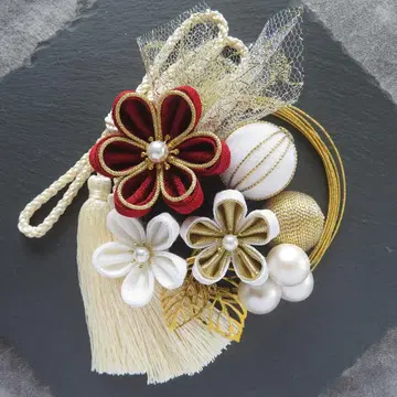 츠마미세이잔 머리 장식 졸업식 결혼식 성인식