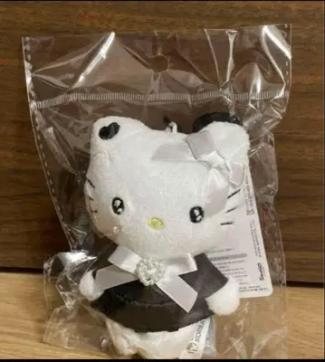 한국 한정판 모노톤 키티 키링 미사용 새상품