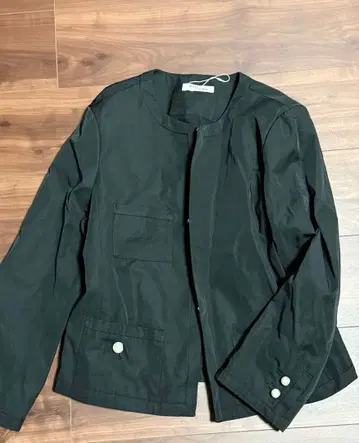 STATE OF MIND 노카라 자켓 블랙