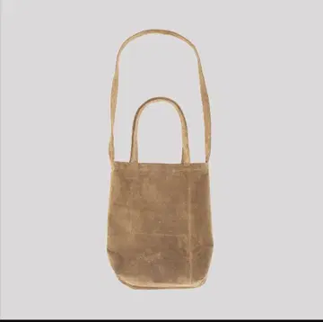 DECi 브라운 스웨이드 숄더백