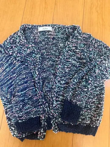 Lily Brown 긴팔 가디건 M 네이비 계열