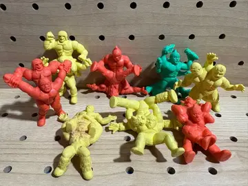 [당시물] 무판권 근육맨 지우개 일체형 기술 지우개 8개