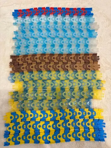 캡슐 프라레일 레일 구부러지는 레일 레일 세트