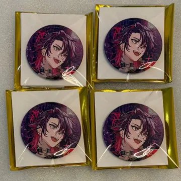 와타라이 히바리 캔뱃지 4개 세트 IMPACT VOLTACTION 태양조