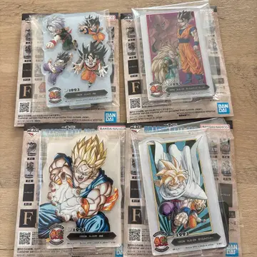 드래곤볼 제일복권 F상 아크릴 스탠드 4개 세트