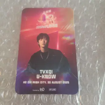 THE K SHOWTIME 유노 카드 트레이딩 카드